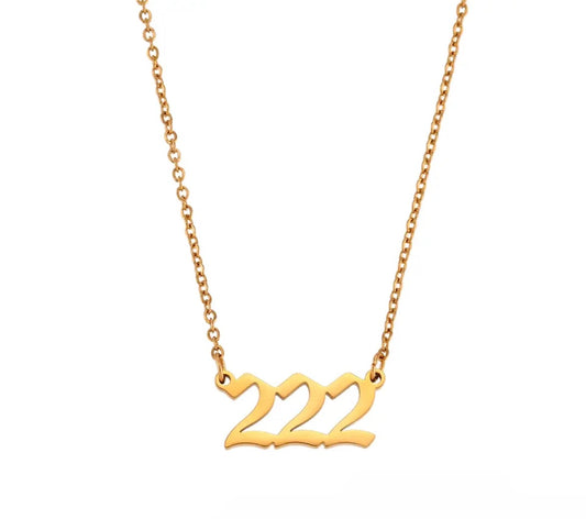 Angel Numbers Pendant