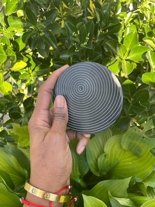 Abstract Circle Incense Holder