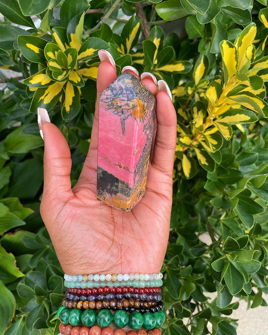 Rhodonite Wand