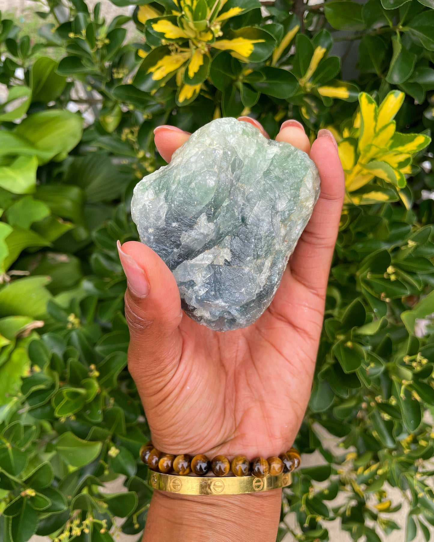 Green Fluorite Incense Holder