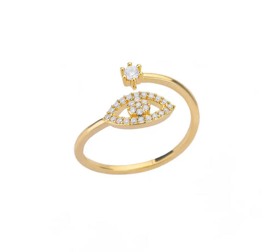 Send Back To Sender Evil Eye Ring