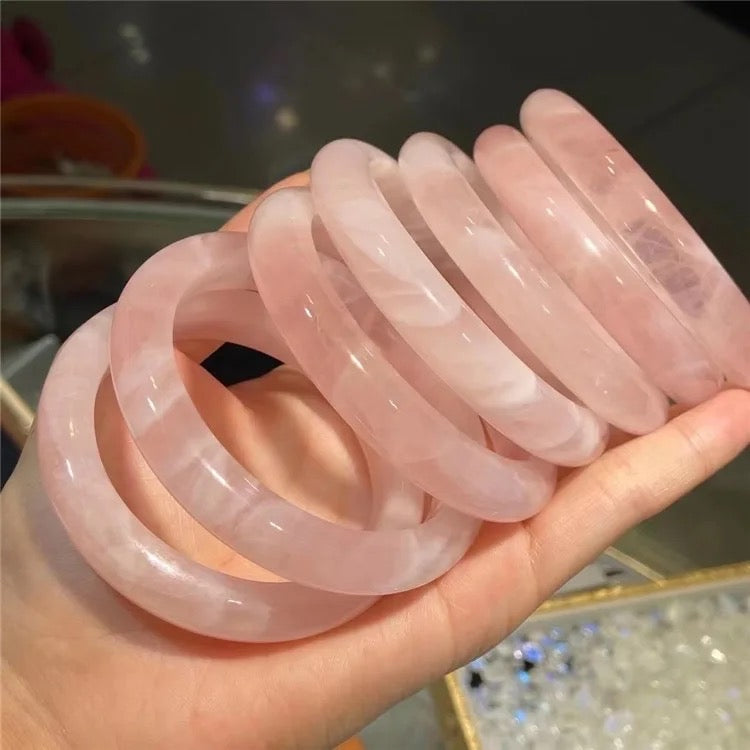 Rose Quartz Bangle