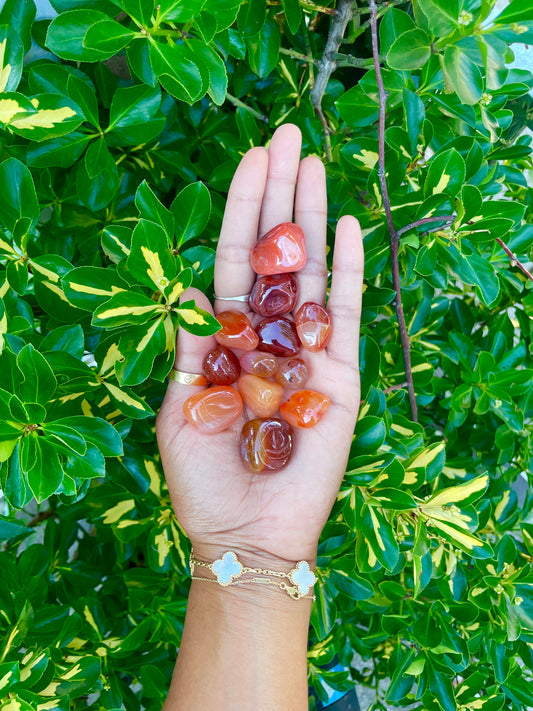 Tumbled Carnelian