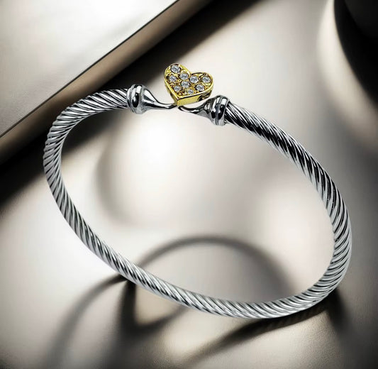 Ni’Yah Heart Locket Bangle