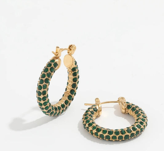 Fenet Green Hoops