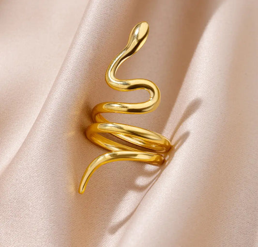 Transformation Snake Ring