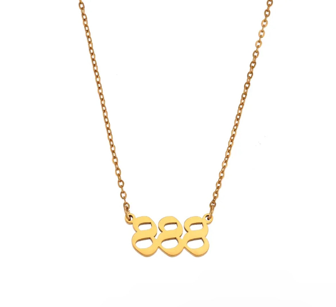 Angel Numbers Pendant