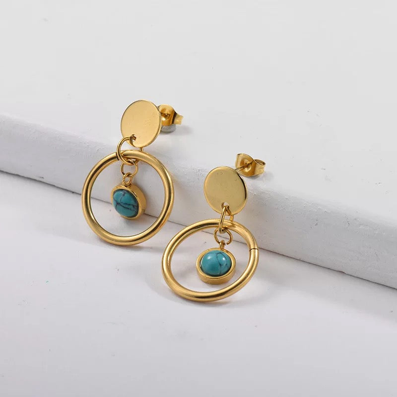 Makaveli Turquoise Earring