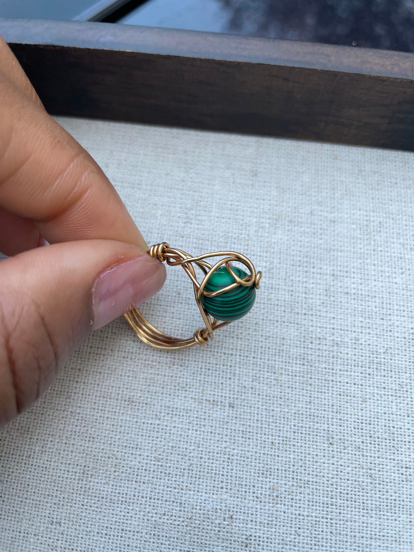 Malachite Ring