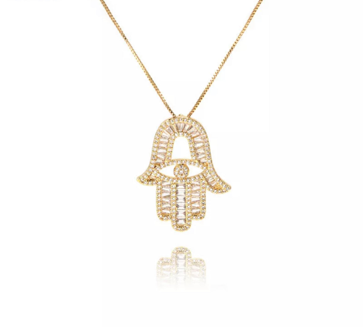 Hamsa Necklace