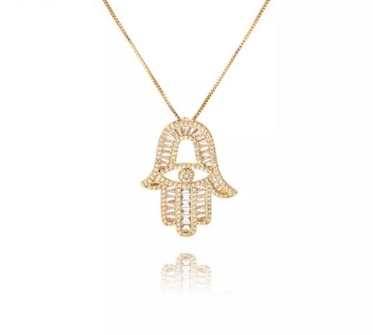 Hamsa Necklace