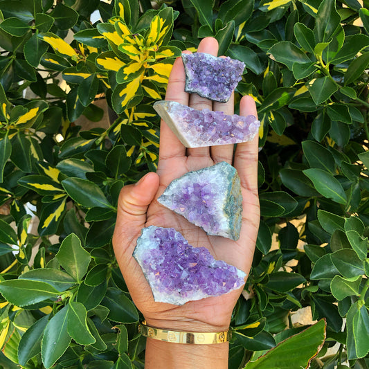 Raw Cluster Amethyst