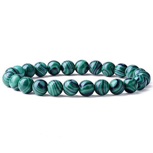 Malachite Beaded Bracelet